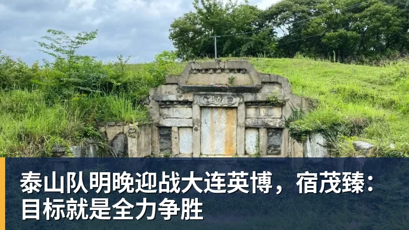 谈球吧泰山队明晚迎战大连英博，宿茂臻：目标就是全力争胜